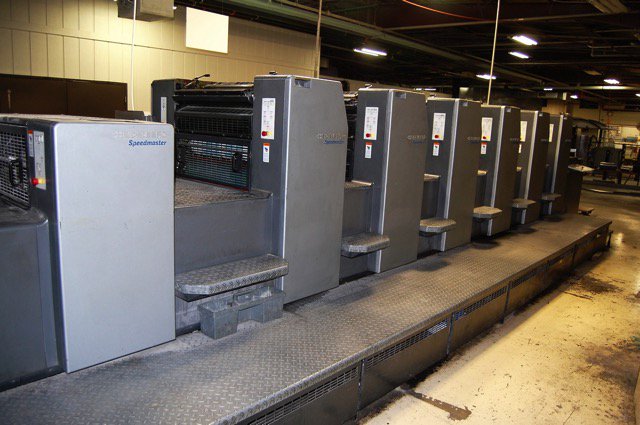 usedpresses's tweet photo. For Sale: 2007 #Heidelberg SM74-6P3-L Offset #PrintingPressesMachine is now available.
Call 1-800-268-6577
Email machines@printersparts.com
Visit https://t.co/ZQiGqQi0vX #UsedHeidelbergPresses #UsedMachines #UsedPrintingMachine
Find more machines at https://t.co/wnHKNzlN1l https://t.co/UtmDLp5ms4