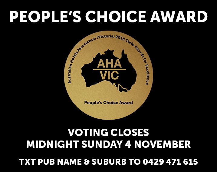 ahavic's tweet photo. We're now in the final week of voting for People's Choice Award! We've received about quadruple the amount of votes we did last year! Get your patrons texting 📱 Good luck! #vote #peopleschoice #ahavicawards18 https://t.co/DpxpjQm5eR