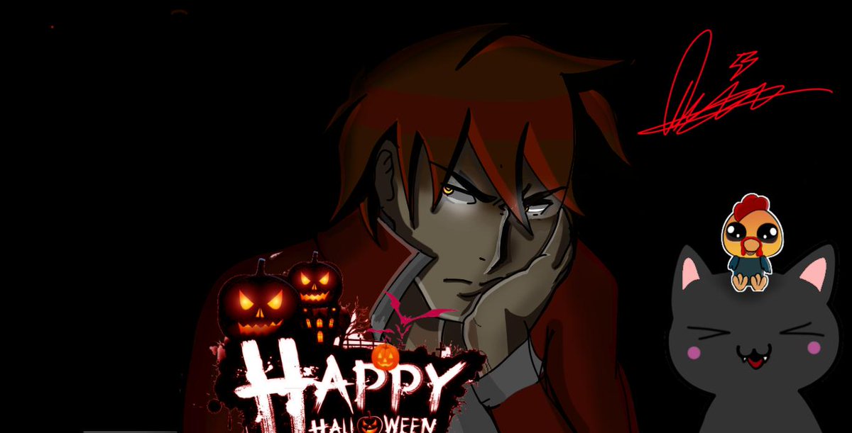 Rayo_Gameplay's tweet photo. Bueno feliz Halloween y pos no habra video especial de Halloween ya que ni tiempo para editar tuve pero a ver si subo algo el miercoles aunque sea avisos de mierda https://t.co/0NjKCUFmNc