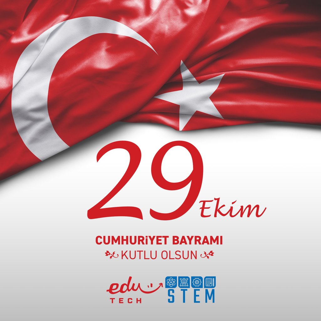 edutechstem's tweet photo. 29 Ekim Cumhuriyet Bayramı Kutlu Olsun

#29ekimcumhuriyetbayramı #cumhuriyet #cumhuriyetbayramı #29ekim https://t.co/Bm9qxaGOoy