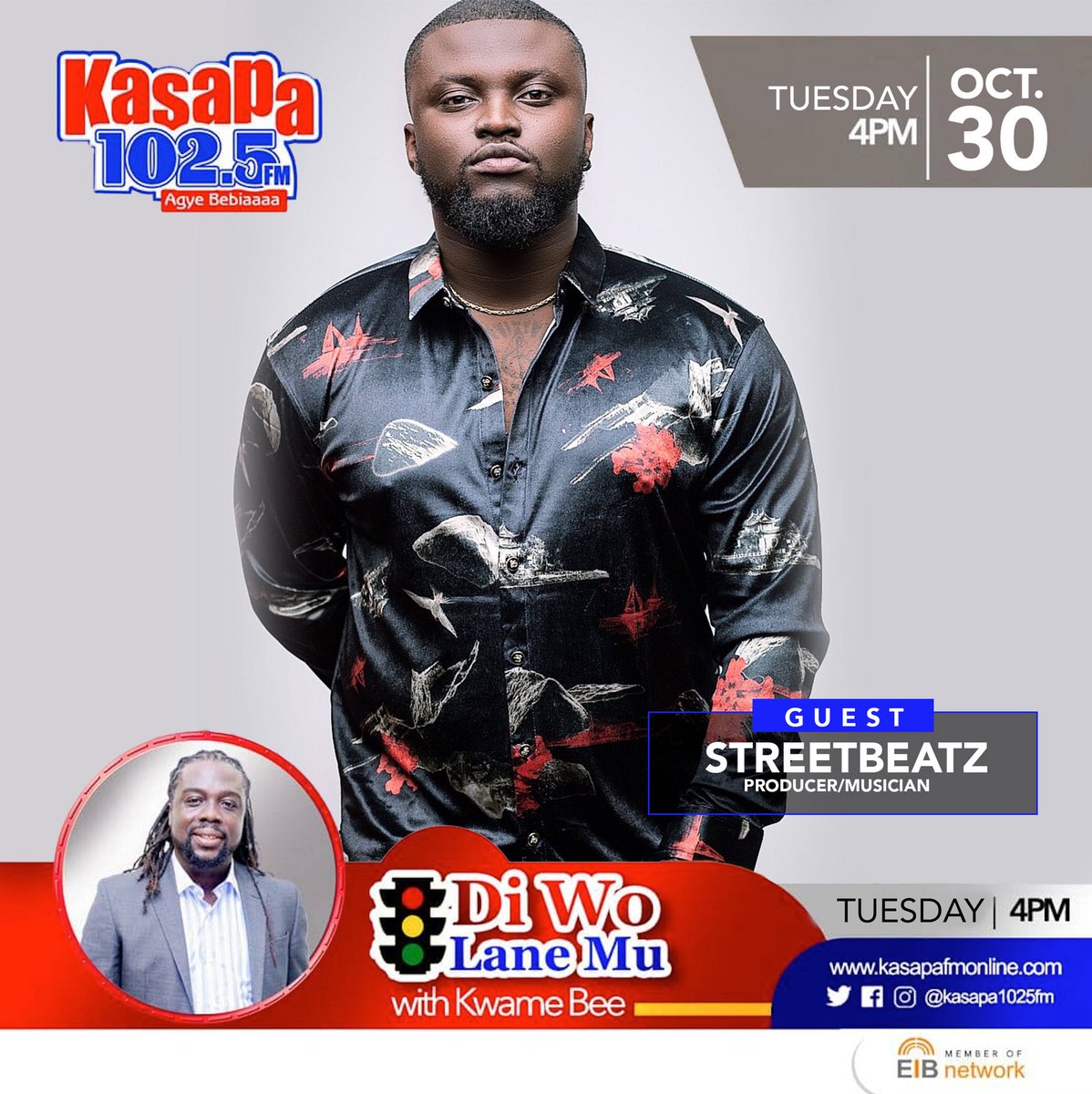 realstreetbeatz's tweet photo. Good morning lovely people 😃, tomorrow 4pm sharp #DiWoLaneMu with @kwamebee on @kasapafm #YenKasa!!! 💯🔥🌊🐊🐉🐲💨🌍🌎🌏💥 https://t.co/cAZ8HRa5cJ