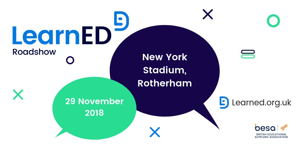 besatweet's tweet photo. Join us for the first event of the #BESALearnED Roadshow! It is a free one day event designed specifically for teachers and ICT Leads with an exhibition, peer-to-peer panel discussions and more! Learn how you can incorporate #EdTech into your classroom https://t.co/rZCKUArUfn https://t.co/KKzwUHuToY
