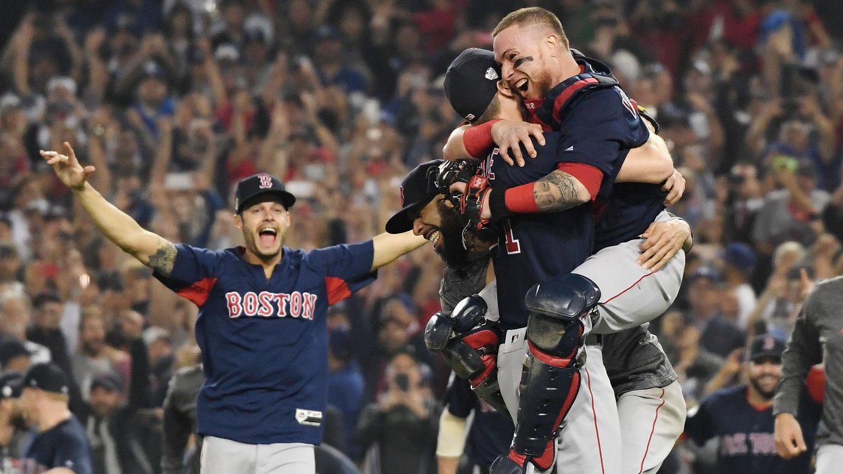 Congrats to the World Champion Boston Red Sox!   We   <a href="/TMobile/">T-Mobile</a> are proud to be sponsors of such a winning team! #HR4HR
