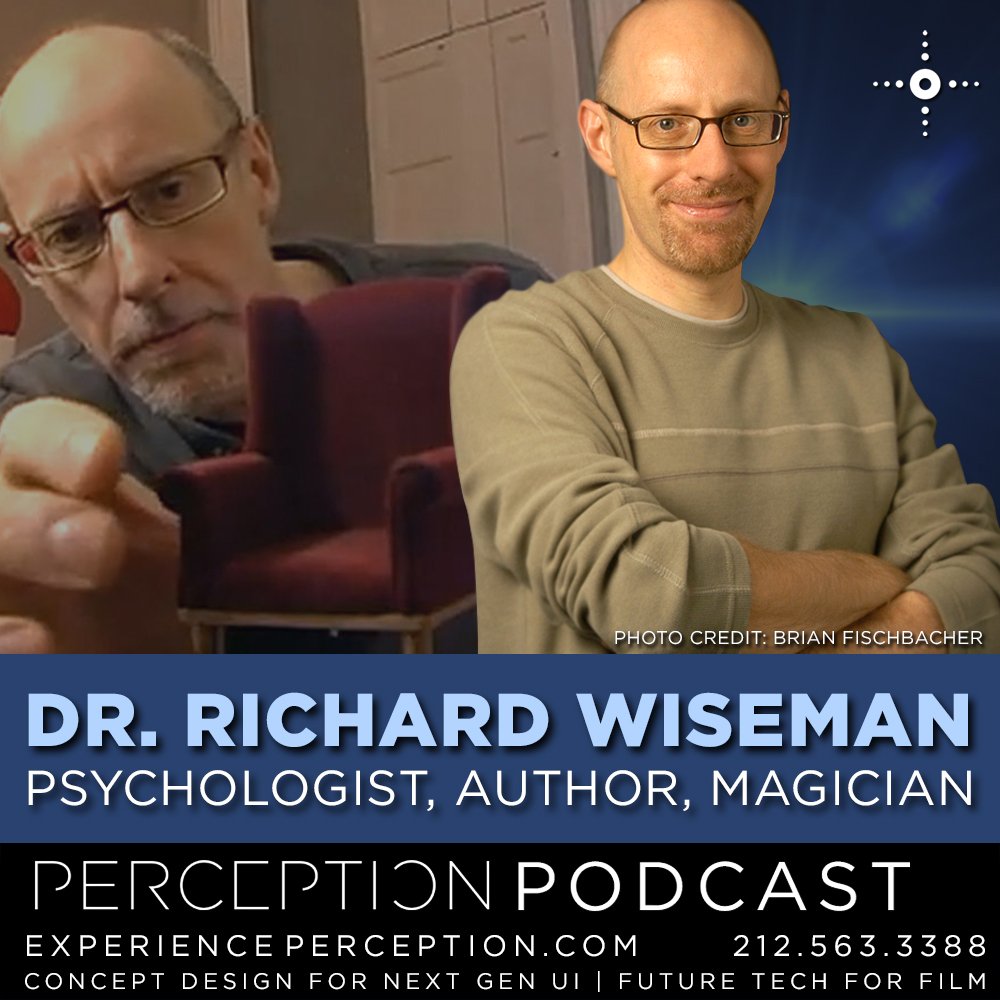 exp_perception's tweet photo. This week on #ThePerceptionPodcast is the brilliant Professor @richardwiseman - Psychologist, Author, Speaker & Magician. We discuss everything from #magic #sleep #dreaming #belief #deception #mindset and of course #perception.
Listen here! https://t.co/Vngx54QgOS https://t.co/u6H1hx1TDz