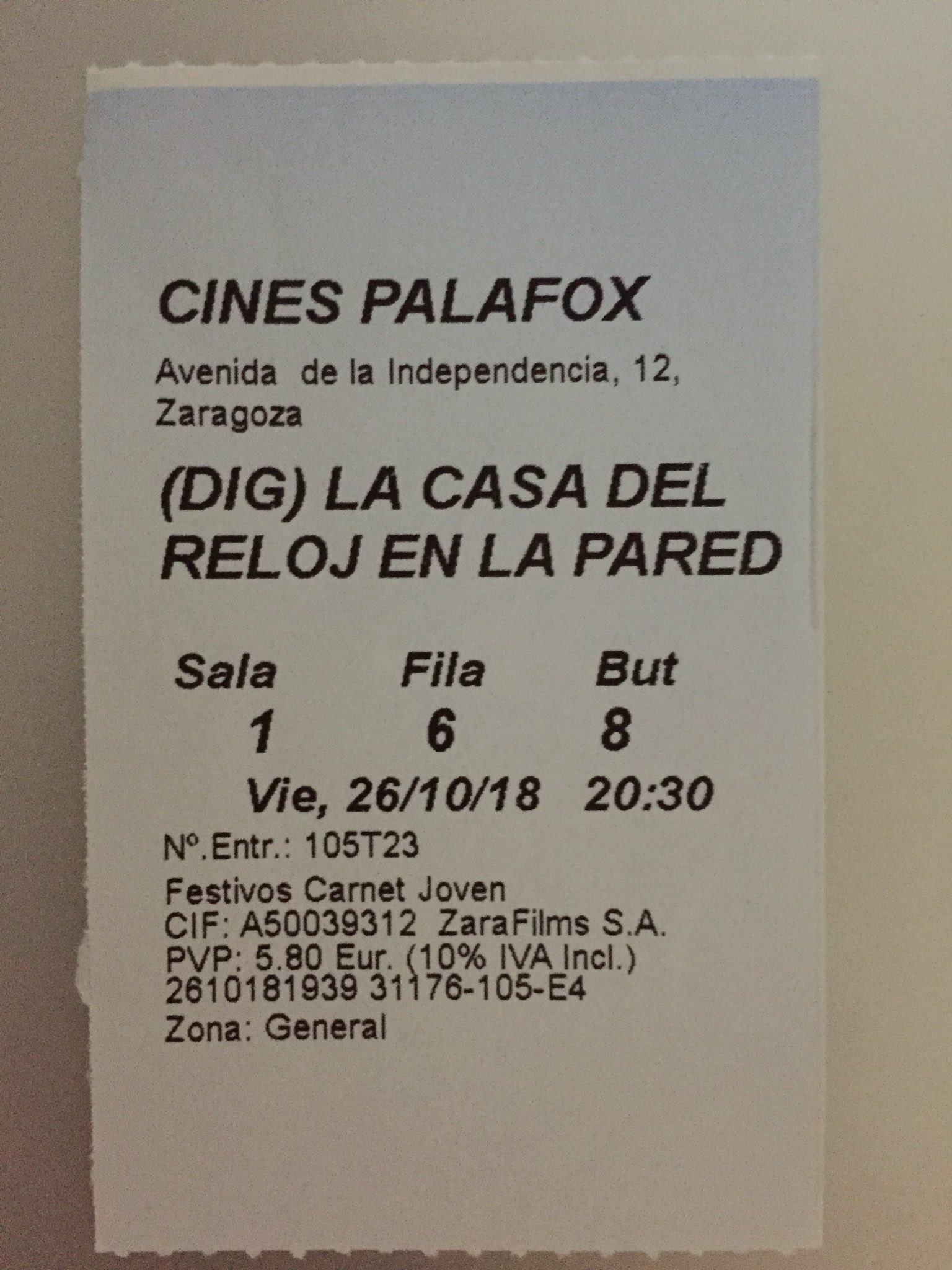 Flux Capacitor On Twitter 26 De Octubre La Casa Del