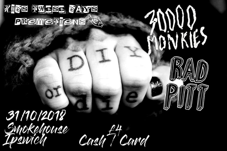 TheSmokehouseUK's tweet photo. 📣COMING UP THIS WEEK📣
WED - #Halloween sees Belgian's 30,000 Monkies along with @radpittradpitt &amp; Massakree!
FRI - @FInjury play their new EP plus Karmataus &amp; Layer Cake!
SAT - RATS with support from The Naked French, Nancy Dunnell &amp; Oscar Welsh!
https://t.co/AeUIRhNOfe https://t.co/ftEbI3lRaW