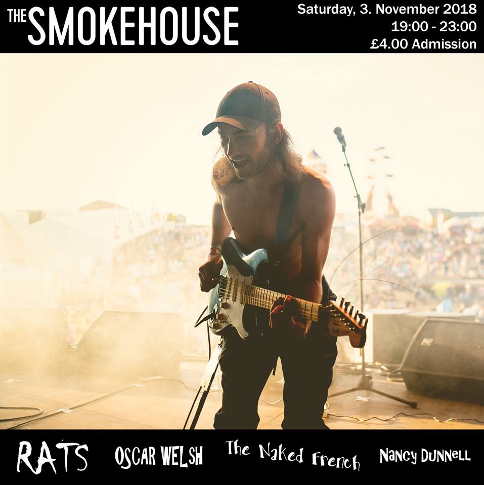 TheSmokehouseUK's tweet photo. 📣COMING UP THIS WEEK📣
WED - #Halloween sees Belgian's 30,000 Monkies along with @radpittradpitt &amp; Massakree!
FRI - @FInjury play their new EP plus Karmataus &amp; Layer Cake!
SAT - RATS with support from The Naked French, Nancy Dunnell &amp; Oscar Welsh!
https://t.co/AeUIRhNOfe https://t.co/ftEbI3lRaW