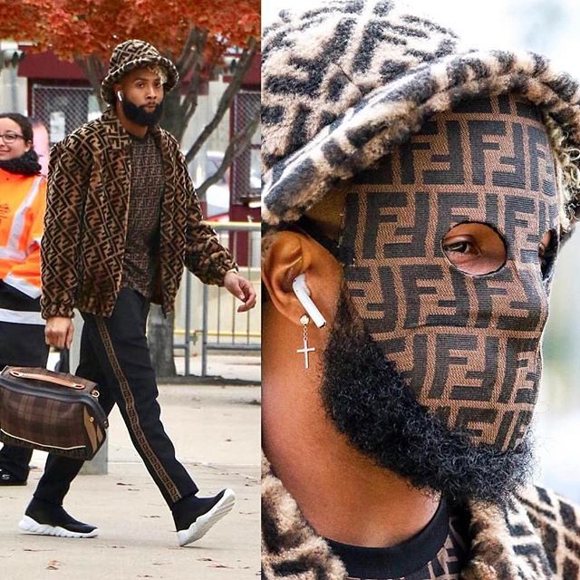 TeamCurtains's tweet image. Hot or Not?! #OdellBeckhamJr arriving at the MetLife Stadium