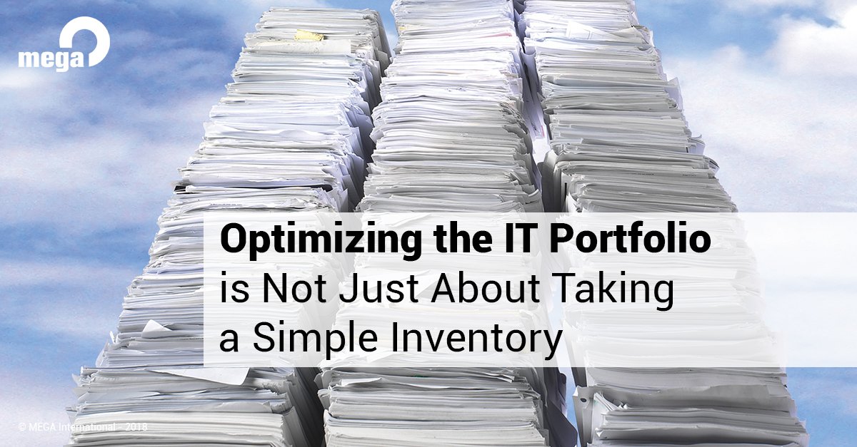 mega_int's tweet image. #Blog Optimizing the IT Portfolio is not just about taking a simple inventory #ITPM #ITPortfolio
okt.to/mAocgr
