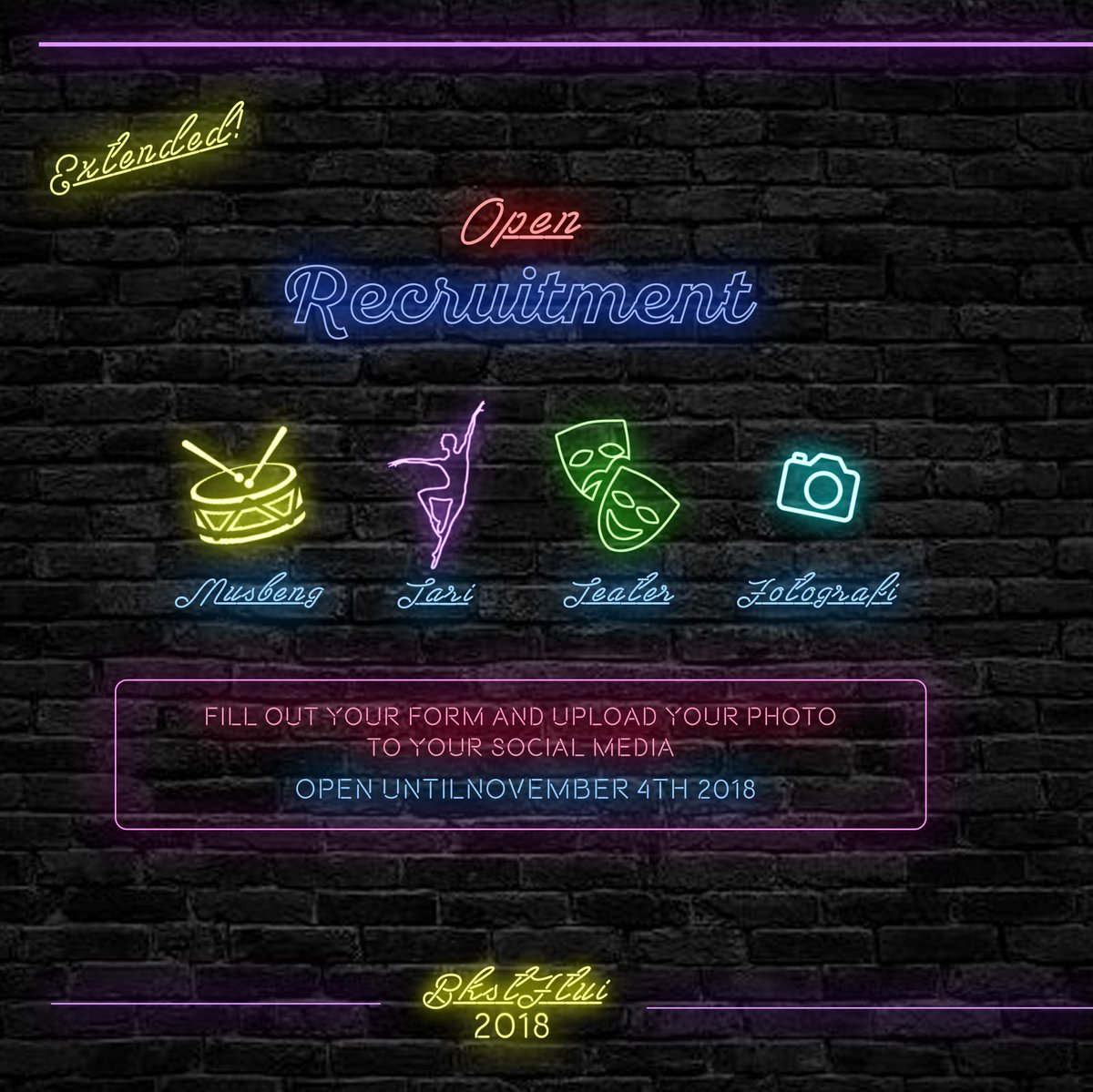 Sign up now! Fill out your form: bit.ly/2Onnb9G