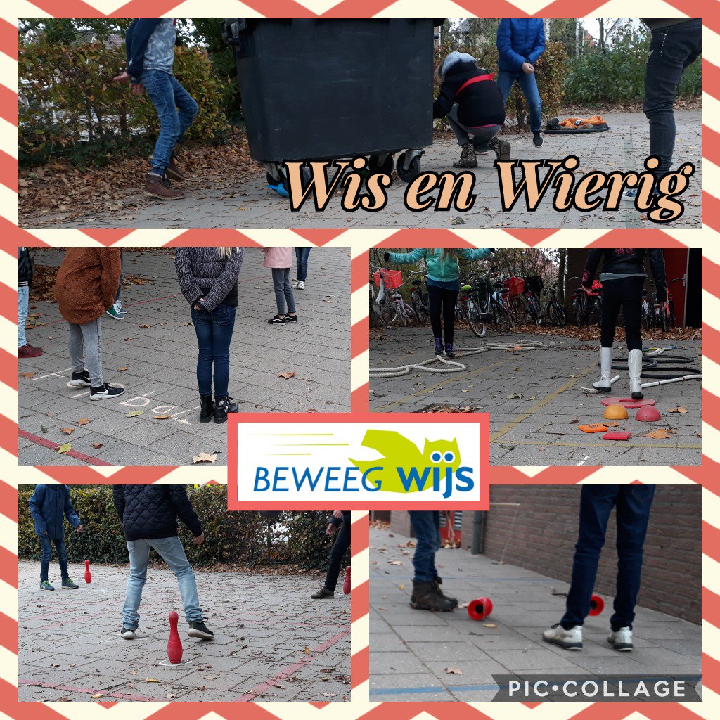 Marleen_BW's tweet photo. Vandaag voor de laatste keer @BeweegWijs speelbegeleiding op #wisenwierig in @gemeenteDchem. Mooi om te zien hoe alles is opgepakt door het team en er iedere dag Beweeg Wijs is op het plein! #pauzesport @SportDchem https://t.co/GwaJjIaZmK