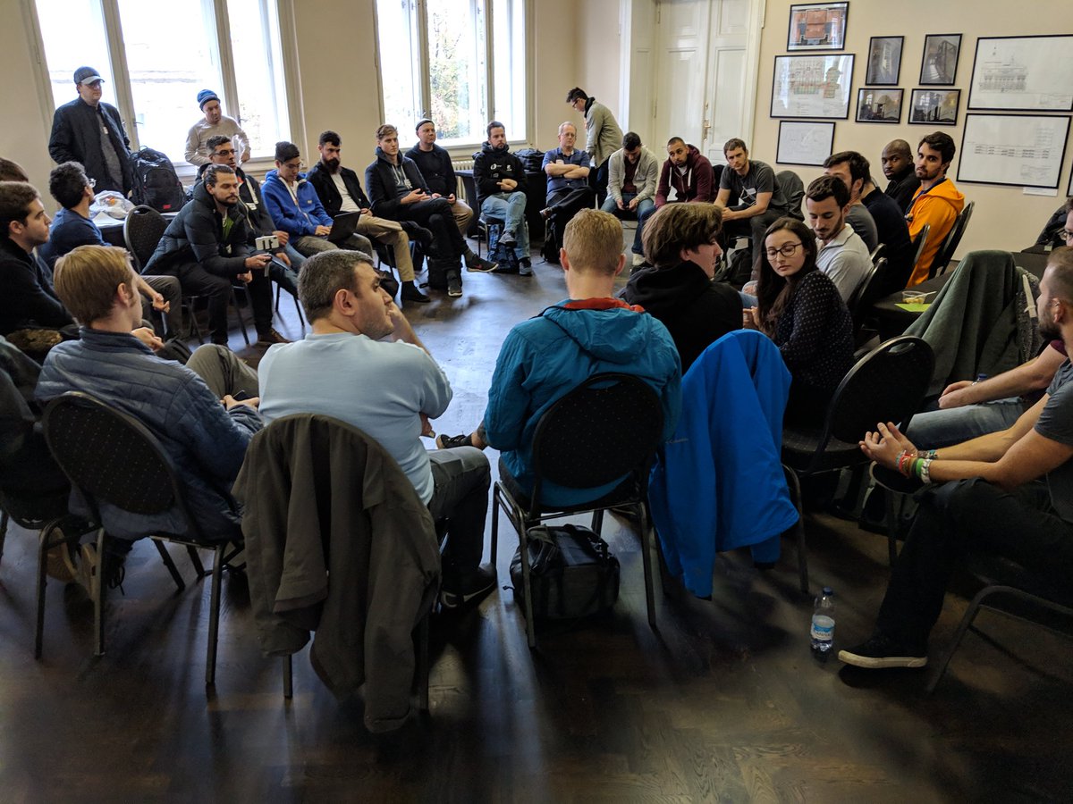 JosephBagaric's tweet image. #metacartel in session! Discussing meta transactions on Ethereum @ @EthMagicians Council Prague