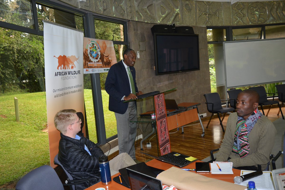 Happening now ! Official opening of capacity building workshop for  youth members of @GYBN_CBD #youth4biodiversity in #NairobiKenya. 'The future is for you, but you have to claim and straggle for it' said @AWFPresident. @CoErwanda @REMA_Rwanda @EnvironmentRw