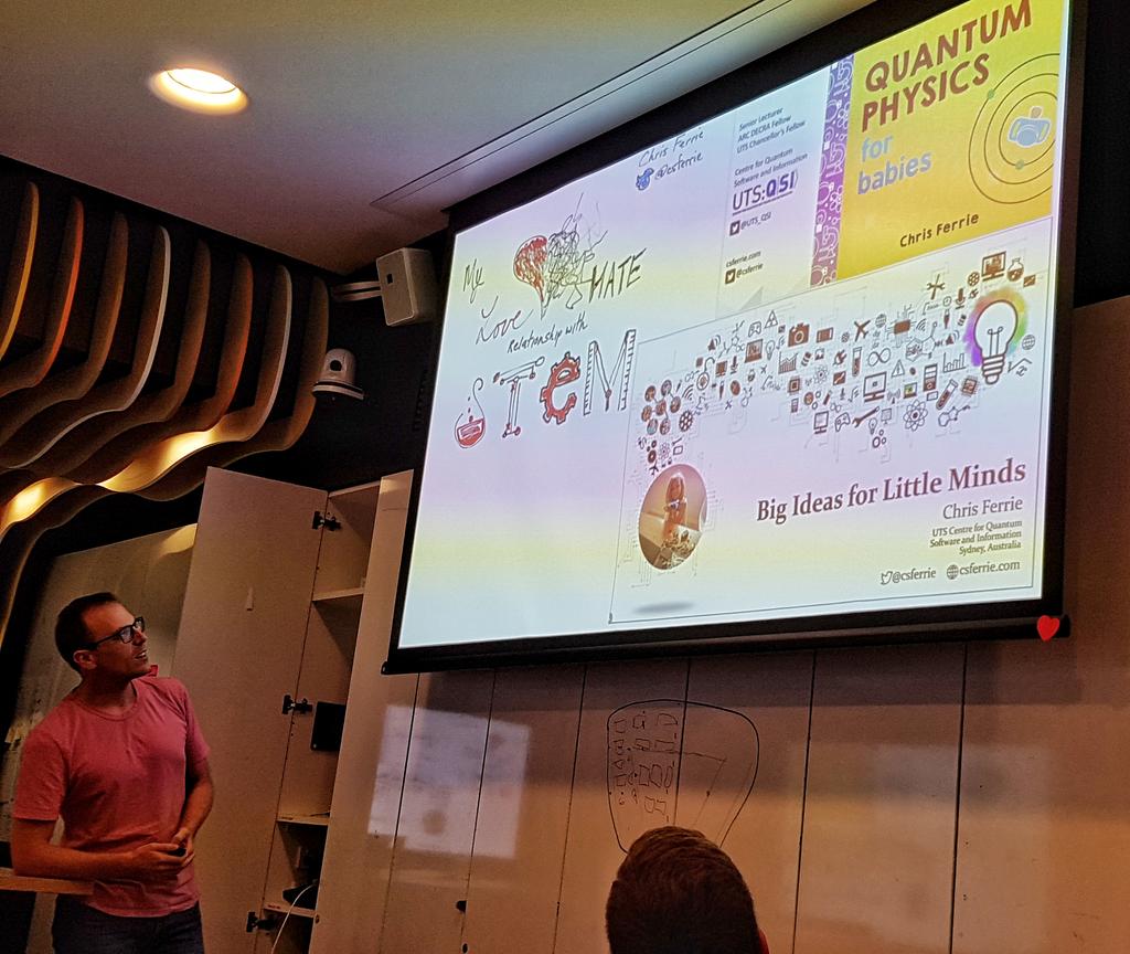 SandrisZeivots's tweet photo. Do your presentation as no one else would!

Main takeaway from communicating your research from @csferrie @UTSfutures #LXLab https://t.co/lOGFxL0N8n