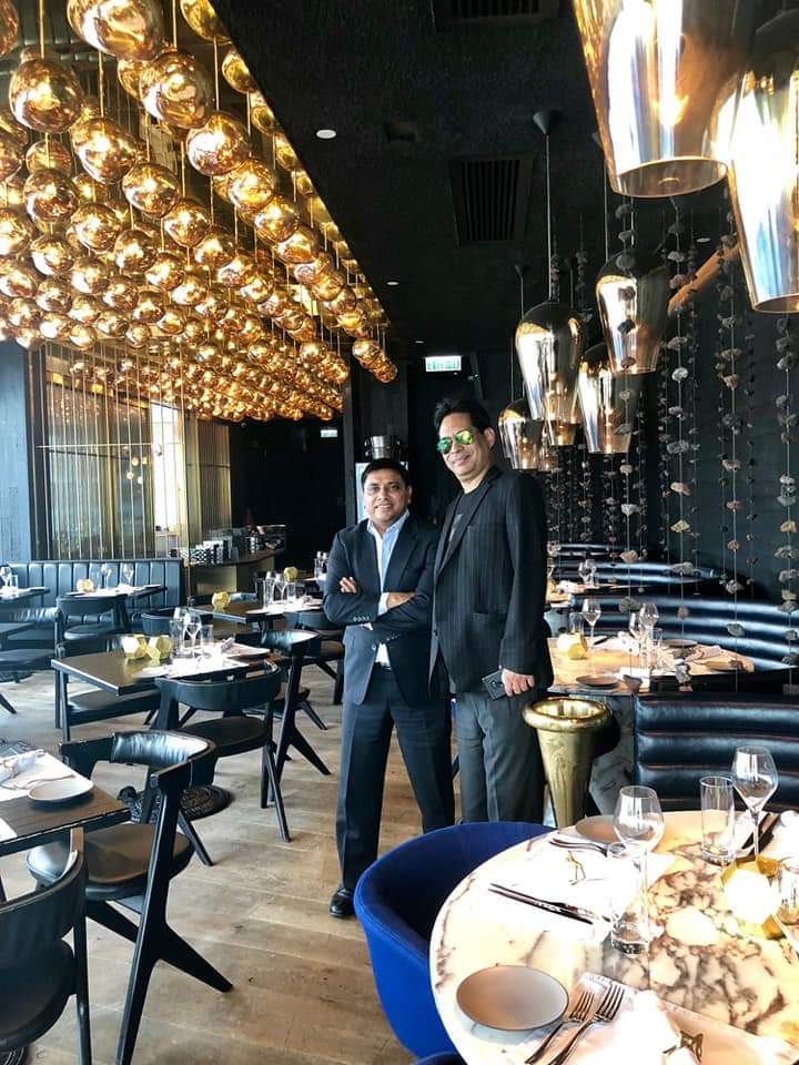 sunilkumarBKK's tweet photo. @iihmbangkok 
Some absolutely splendid moments spend with #SandipGupta who owns this fantastic #Alto restaurant on Causeway Bay, Hong Kong, designed &amp; curated by Tom Dickson.
@IIHMHOTELSCHOOL #WorldClassHospitality https://t.co/oQMnNwtv8e