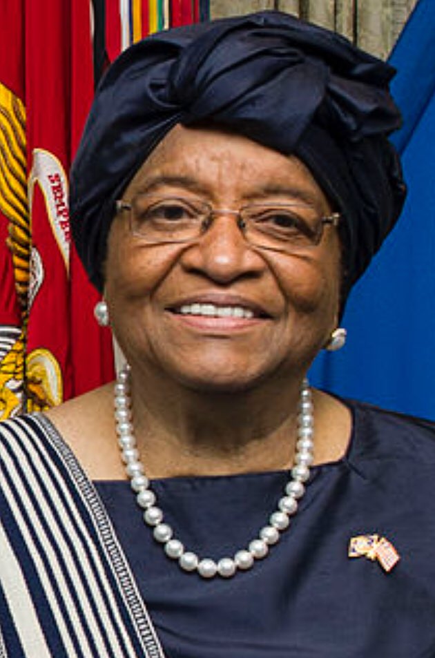 thelibinfluence's tweet photo. Happy birthday to Former President Ellen Johnson Sirleaf. Our Iron Lady. The first female president in Africa ππ½ Hate her or love her, her name will forever go down in history. https://t.co/sdscTrMtey