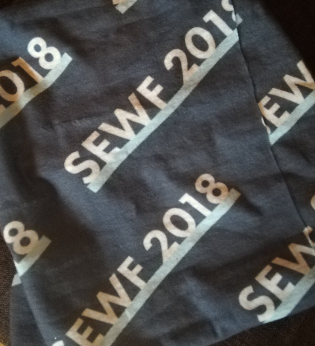 josiahlockhart's tweet photo. First properly cold cycle commute this morning with -2c temps outside. A great excuse to test out my @_SEWF buff I got at the #SEWF2018 in Sept! #socent https://t.co/95AfxXBbhu