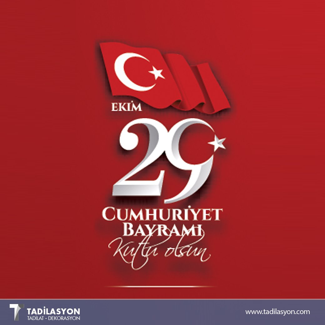 Cumhuriyetimizin 95. Yılı Kutlu Olsun! tadilasyon.com 
#29ekim #CumhuriyetBayramı #tadilat #dekorasyon #Tadilasyon #tadilatişleri #banyotadilat #evtadilat #kompletadilat #mutfaktadilat #tadilatustası  #tadilatfirması #evdekorasyon #tadilatfirması #ofistadilatı