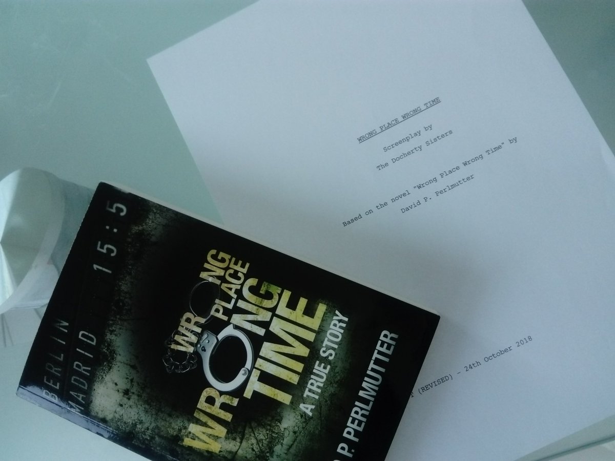davepperlmutter's tweet photo. The #BookToMovie & #BooktoScript of #WrongPlaceWrongTime https://t.co/JEEIbav9D5 #bookboost #IARTG #Londonislovinit #ASMSG #RRBC #indiebooksblast #BYNR #IndieBooksPromo #mustreads #Reading #truestory #mybookagents #MondayMotivation #MondayMorning #mondaythoughts #movie #film https://t.co/MpKhMSGuQV