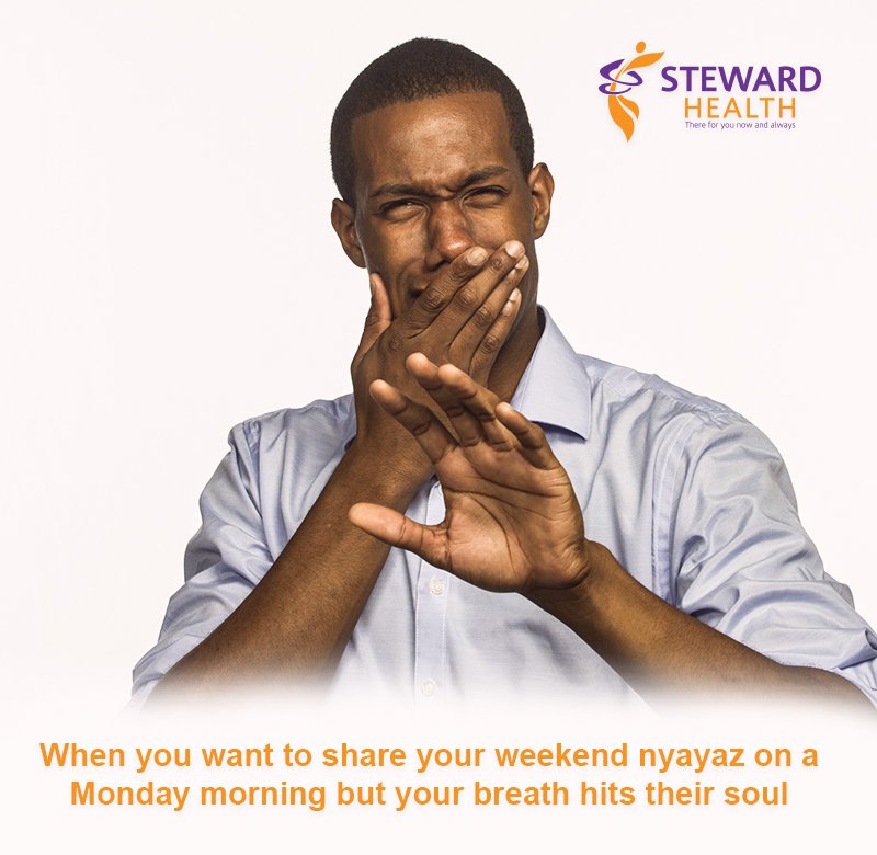 EcoSureHealth's tweet photo. In addition to cleaning your teeth, you should give extra attention to cleaning your tongue, this is where a large amount of the bacteria lives that could be causing bad breath. #MondayTip #StewardHealth https://t.co/g5p31vPEku
