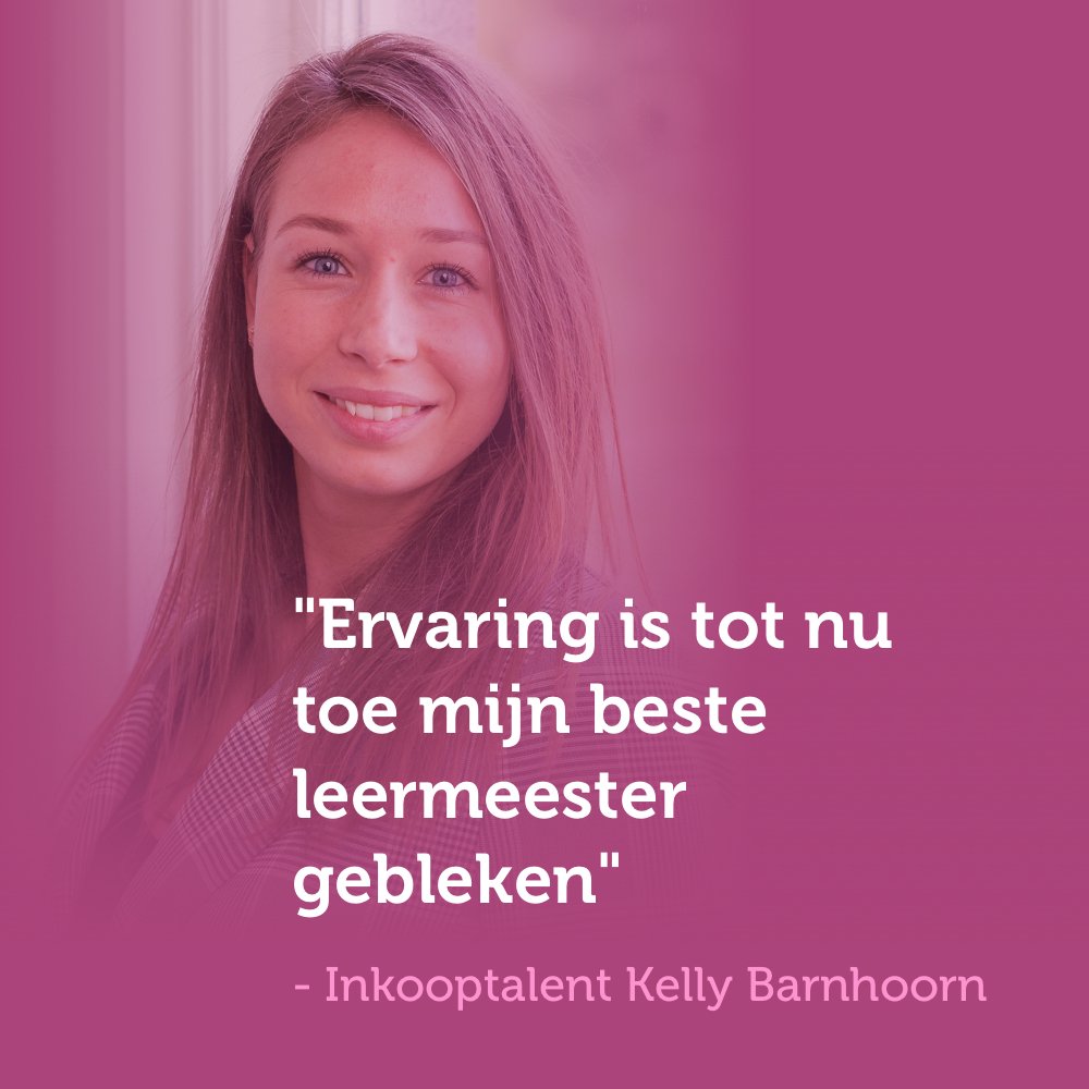 In2Talent's tweet image. Waar ben je momenteel aan het werk? Waarom heb je gekozen voor In2Talent en wat is jouw ambitie? We vroegen het in een kort interview aan onze trainee Kelly Barnhoorn: bit.ly/2ReTjJq