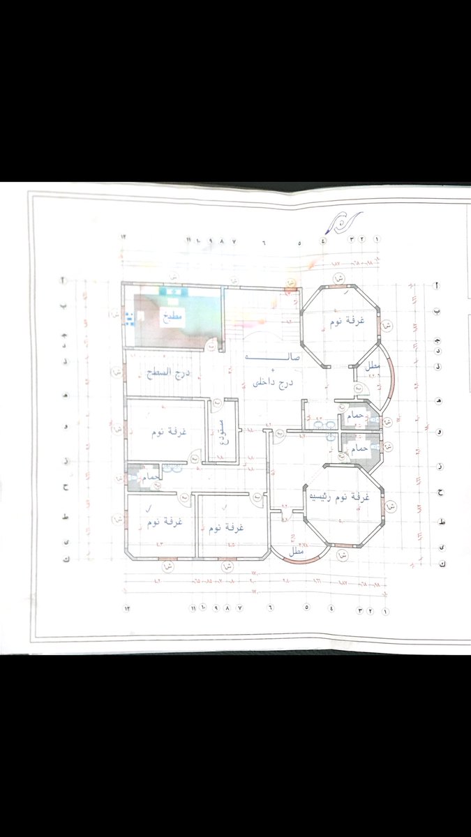 #مراجعة_مخططات_المتابعين
السلام عليكم ورحمة الله وبركاته
ارائكم بالمخطط المرفق 
فله دورين