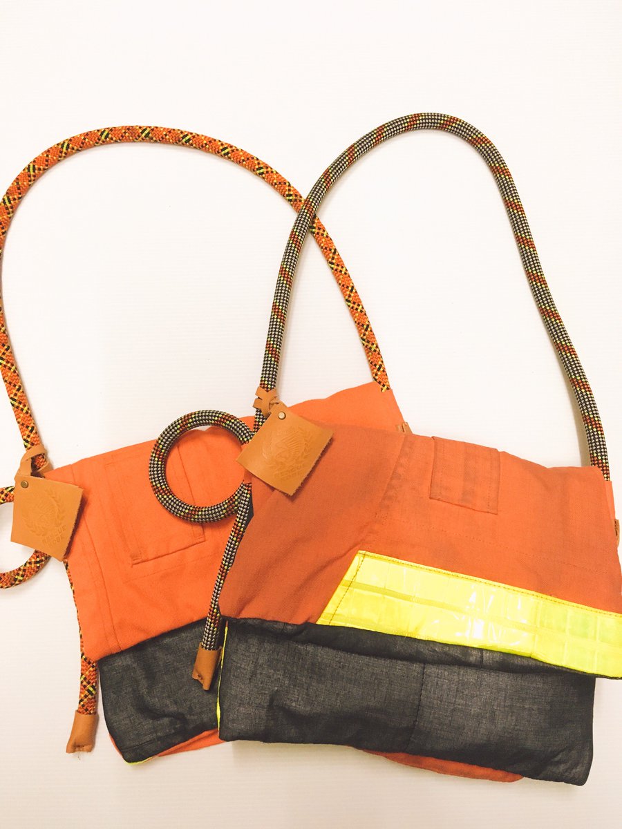 防火服がサコッシュバックに生まれ変わる～神戸市消防救助隊発足50周年