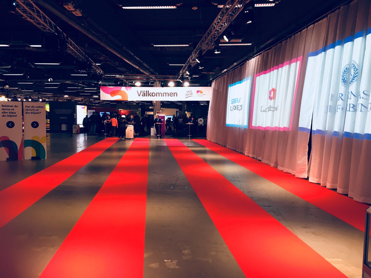 Nu är vi äntligen igång! 

Se hela programmet här: invitepeople.com/public/events/…

Har du missat att köpa biljett? Ingen fara du kan göra det direkt på plats - 150 kr (ex moms). Varmt välkommen!