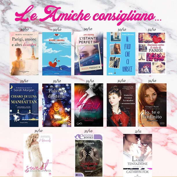 ǫᴜᴇsᴛᴀ sᴇᴛᴛɪᴍᴀɴᴀ ɪɴ ʟɪʙʀᴇʀɪᴀ... Nel #blog vi aspettano le uscite in programma che vi consigliamo 😉 bit.ly/2AxaznD