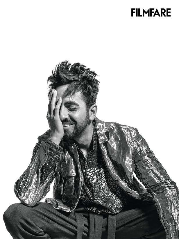 Ayushmann_Cafe's tweet photo. Super hot @ayushmannk killing it on the @filmfare cover 
Styled by @ishabhansali_ https://t.co/V9k91Dhkc0