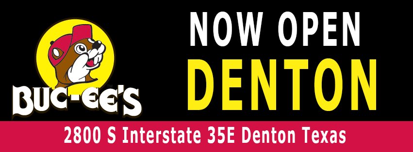 Denton is now Open - 2800 South Interstate 35, Denton Texas #newbucees