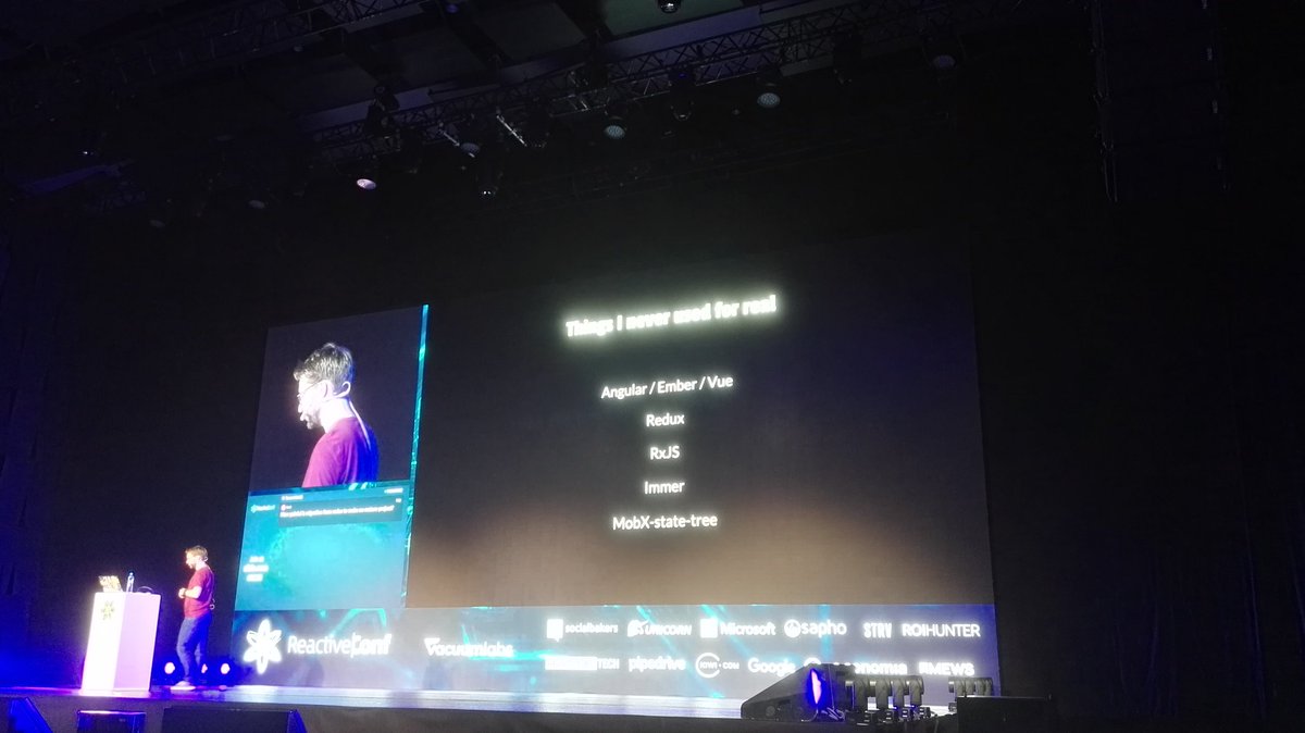 coding_lawyer's tweet image. So true! &quot;You don&apos;t have to use everything to be able to learn&quot; @mweststrate #goReactive #ReactiveConf