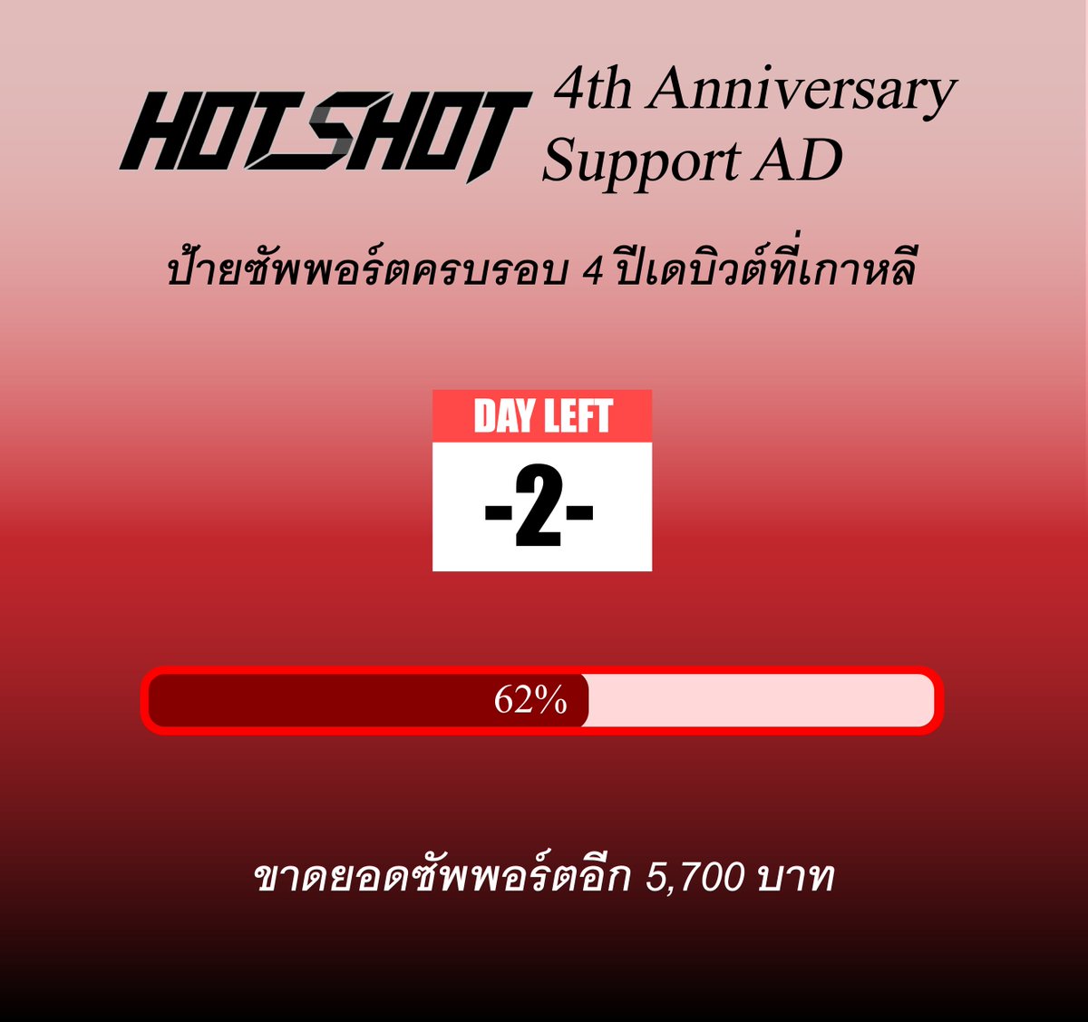 hotshot_thunion's tweet photo. [💥UPDATE💥] #HOTSHOT 4th Anniversary AD Support

ป้ายติดตั้งที่สถานนีซัมซองแล้วค่ะ 
ติดถึง 29 พ.ย.

ยังร่วมโดเนทได้ในลิงค์ค่ะ
https://t.co/ToTf1mmkrr

💥ยอดเงินโดเนท
วันที่ 29 ต.ค. 9,300 บาท
ขาดยอดซัพพอร์ตอีก 5,700 บาท

#จุนฮยอก #ทิโมเทโอ #โนแทฮยอน #ฮาซองอุน #ยุนซาน #โกโฮจอง https://t.co/VIAX27pXJX