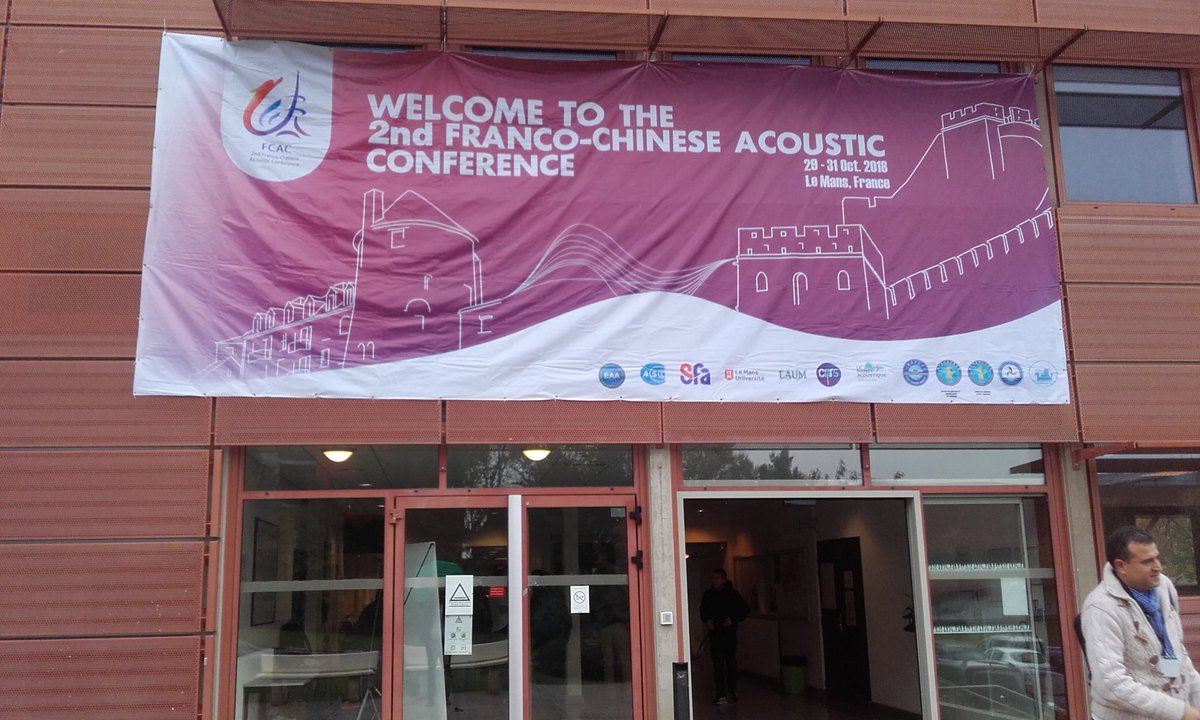 Lancement du 2ème congrès Franco-Chinois d'acoustique, résultat d'une collaboration entre le <a href="/LAUM_UMR_6613/">Laboratoire d'Acoustique de l'Université du Mans</a> et l'université d'ingénierie de Harbin (College of Underwater Acoustics) dans le cadre des relations internationales cibles du RFI <a href="/LeMansAcoustiqu/">Le Mans Acoustique</a> .