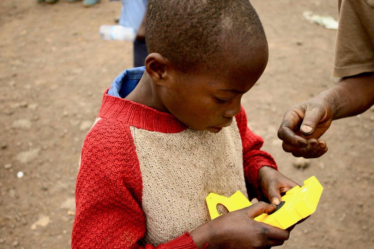 'Children’s desire to learn should not dim for lack of light.' Kitty Cortes partnered with #CITW in a fundraising campaign to raise funds to afford two @WakaWakaLight solar rechargeable LED lights for each household in the community childreninthewilderness.com/light-for-litt… @AsiatoAfrica