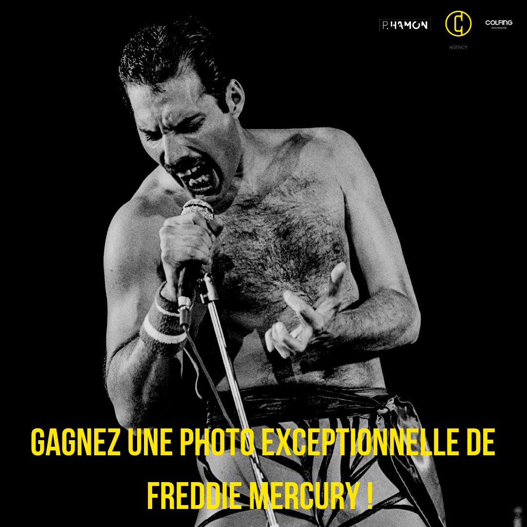 ColfabStef's tweet photo. À l’occasion de la sortie de @BoRhapMovie, tentez de gagner un cliché exceptionnel de Freddie Mercury ! Jeu concours ! 
https://t.co/toS9R6ioeI https://t.co/V88RoospqD