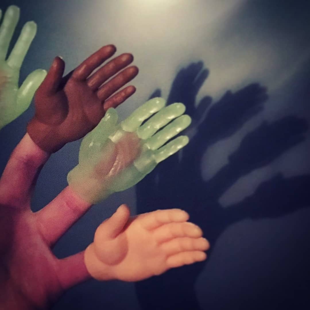 maiagifts's tweet photo. There is no limit to what you can do with these #fingerhands! Olivia, one of the team has created these crazily fabulous #earrings. Good ey! If you're not so creative then put one under someone's pillow this #halloween 🖑☻ #finger #spooky #crazy #strange #fun #halloweencostume https://t.co/9EGNRgVrKv