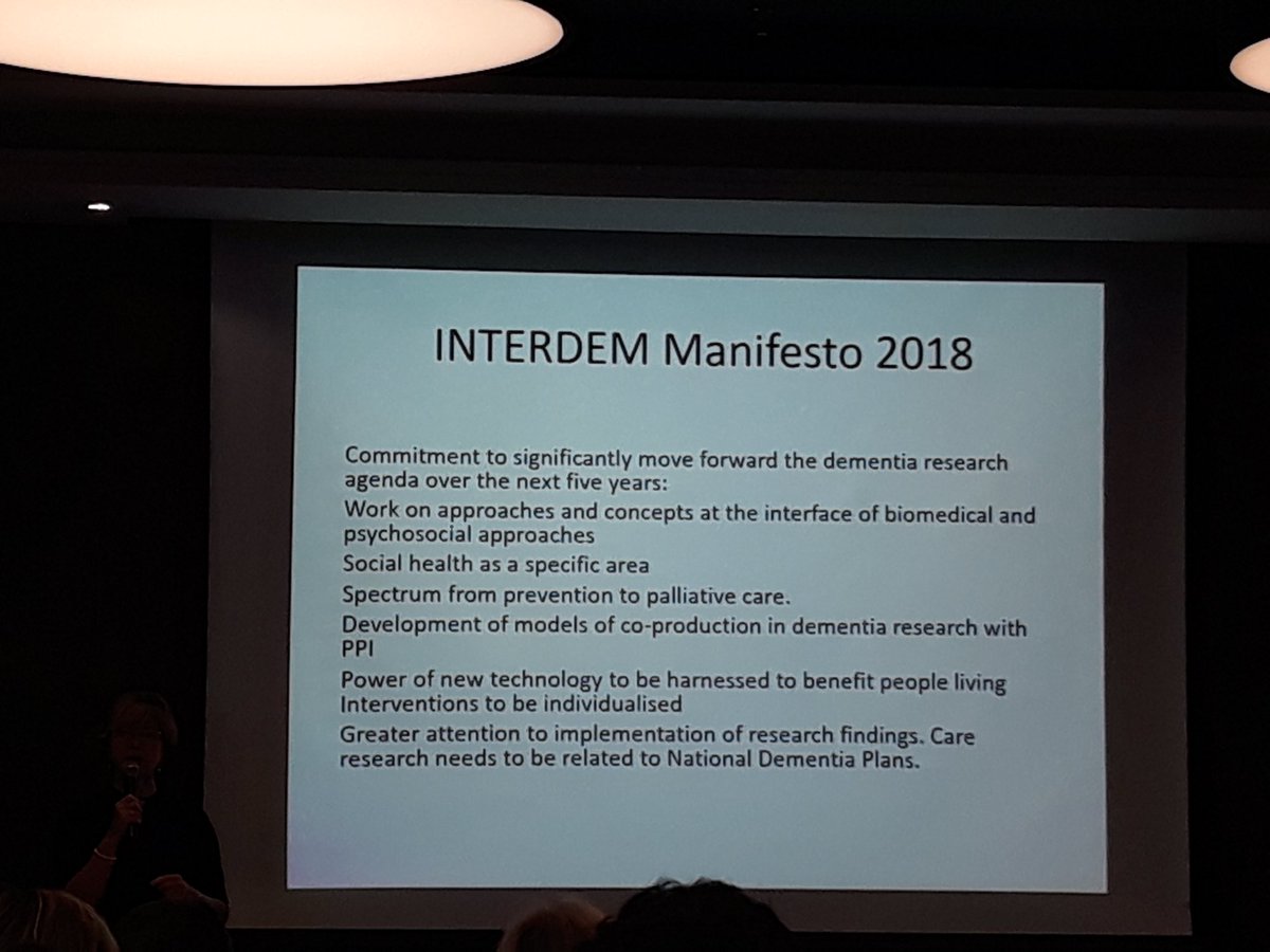 Research priorities of #interdem for the next 5 years