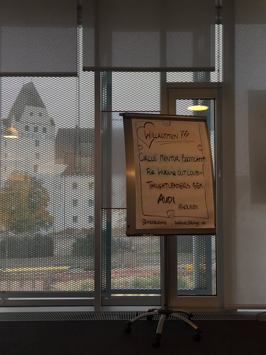 Petra Muc (@petra_muc) on Twitter photo #wol Circle Mentor Bootcamp mit <a href="/netzabine/">Sabine Kluge</a> #WOLAUDI lets go!! #thoughtleaders @lindhorstchr <a href="/Crazycube/">Frank Semrau</a> <a href="/AZedelmaier/">Alfred Zedelmaier</a> <a href="/MikeBerwald68/">Mike Berwald</a> <a href="/GeierMarion/">Marion Geier</a> <a href="/Schrem_Ma/">Martina Schrems</a> u.a ... #wol Circle Mentor Bootcamp mit <a href="/netzabine/">Sabine Kluge</a> #WOLAUDI lets go!! #thoughtleaders @lindhorstchr <a href="/Crazycube/">Frank Semrau</a> <a href="/AZedelmaier/">Alfred Zedelmaier</a> <a href="/MikeBerwald68/">Mike Berwald</a> <a href="/GeierMarion/">Marion Geier</a> <a href="/Schrem_Ma/">Martina Schrems</a> u.a ...