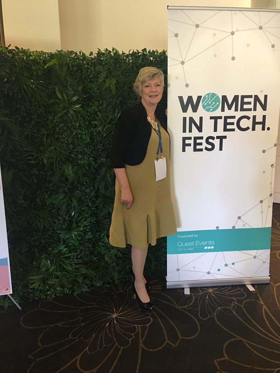 Great opportunity and honour to showcase vicictforwomen programs  at the women in tech fest on Gold Coast with amazing Board Members Ayten Ozenc and Stephanie Chan who gave up their time to share the story of how we are working to get more into Tech <a href="/VICT4W/">Vic ICT for Women</a> <a href="/gmtpeople/">GMT People</a>