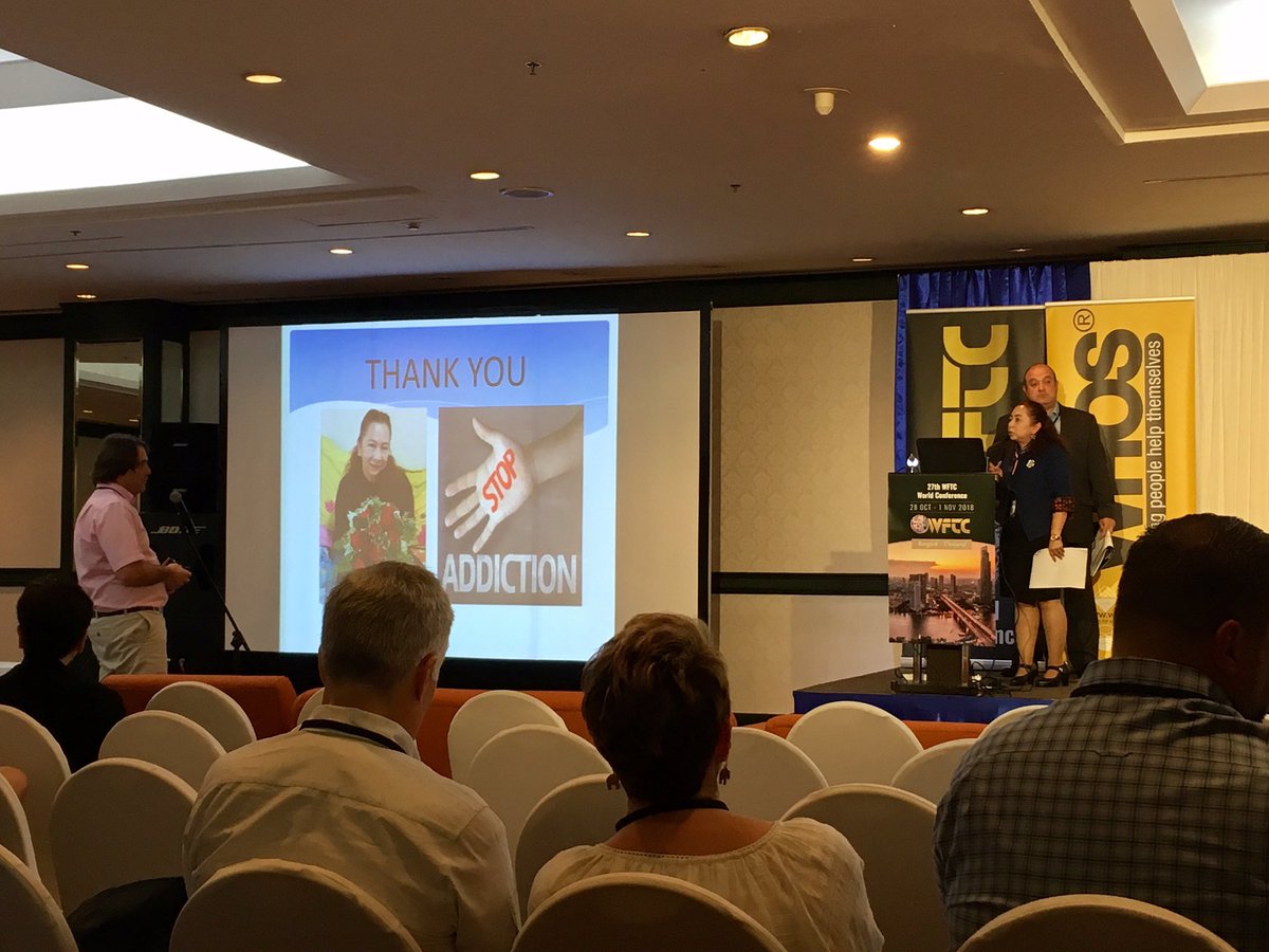 _WFTC_'s tweet photo. What a great series of workshops to round out Day 1! 👍🏻 #WFTC2018 #WFTCinBangkok https://t.co/Tv1X14Fli8