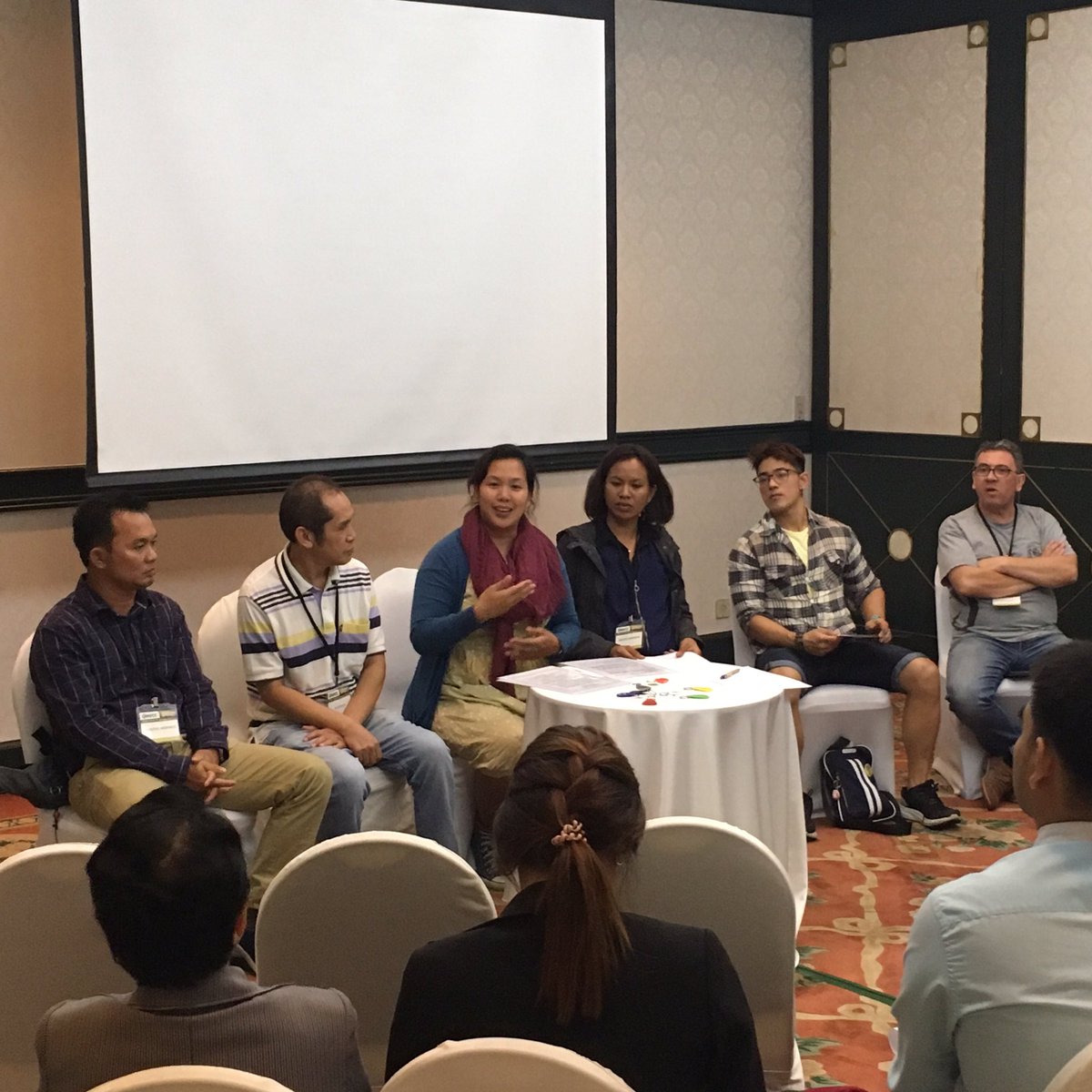 _WFTC_'s tweet photo. What a great series of workshops to round out Day 1! 👍🏻 #WFTC2018 #WFTCinBangkok https://t.co/Tv1X14Fli8