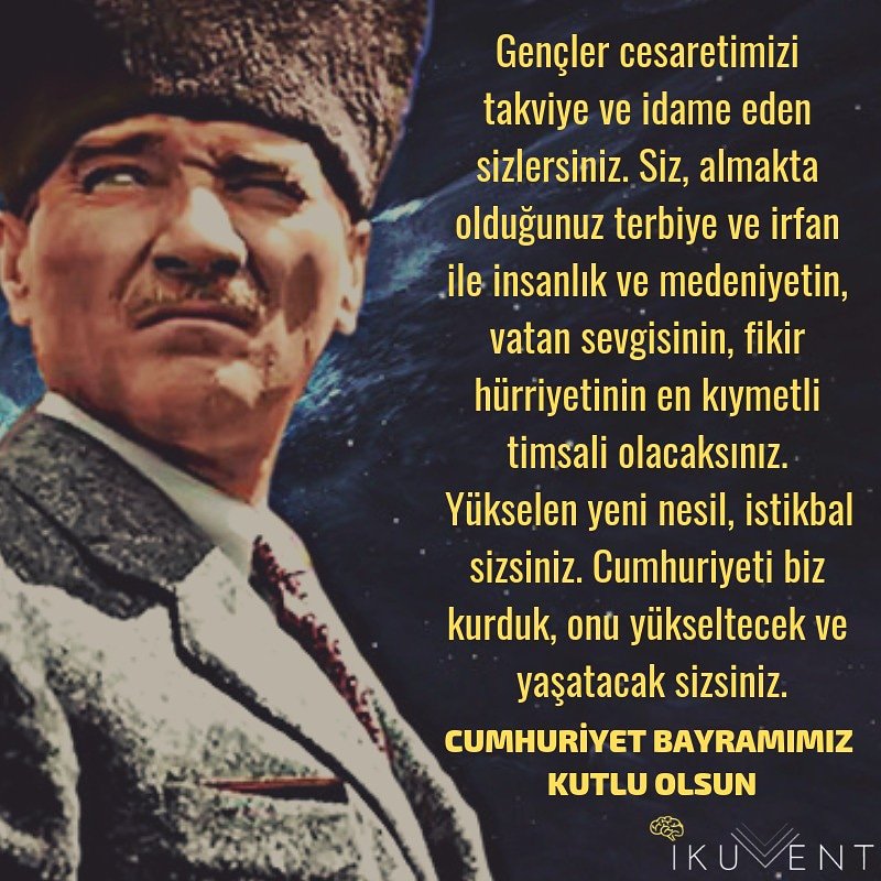 ikuvent's tweet photo. CUMHURİYET BAYRAMIMIZ KUTLU OLSUN. #cumhuriyet #cumhuriyetbayramı #iku #ikuvent #ventor #ataturk https://t.co/TJqR9wTMks