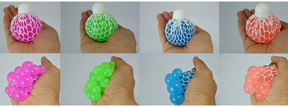 MESH SQUEEZE BALLS - KILL TIME AND STRESS AT THE SAME TIME

NOW IN STOCK - Mesh Squeeze Balls are the perfect items to keep yourself occupied &amp; ideal for stress relief. #Mesh #MeshBalls #Squishy #Stressball #Stress #Novelty #Gift #Gifts #GiftsForHim #GiftsForHer #stressrelief