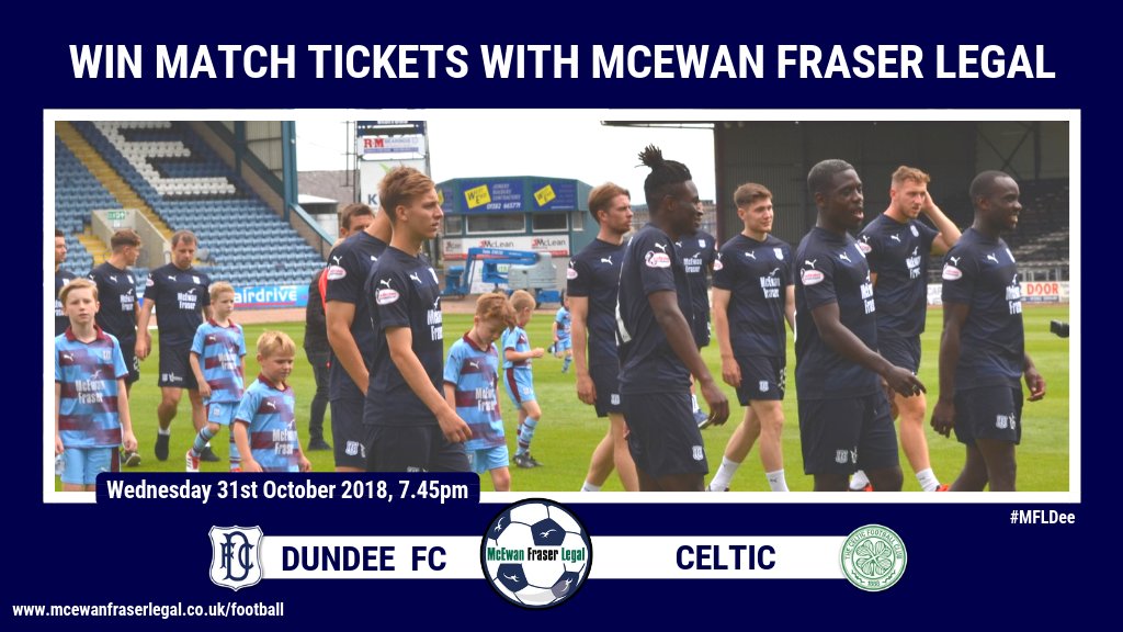 🎫⚽️Do you want to win tickets to <a href="/DundeeFC/">Dundee Football Club</a> v <a href="/CelticFC/">Celtic Football Club</a> ? Visit our website to enter our competition! 👇
mcewanfraserlegal.co.uk/football/dfc/   #MFLfootball