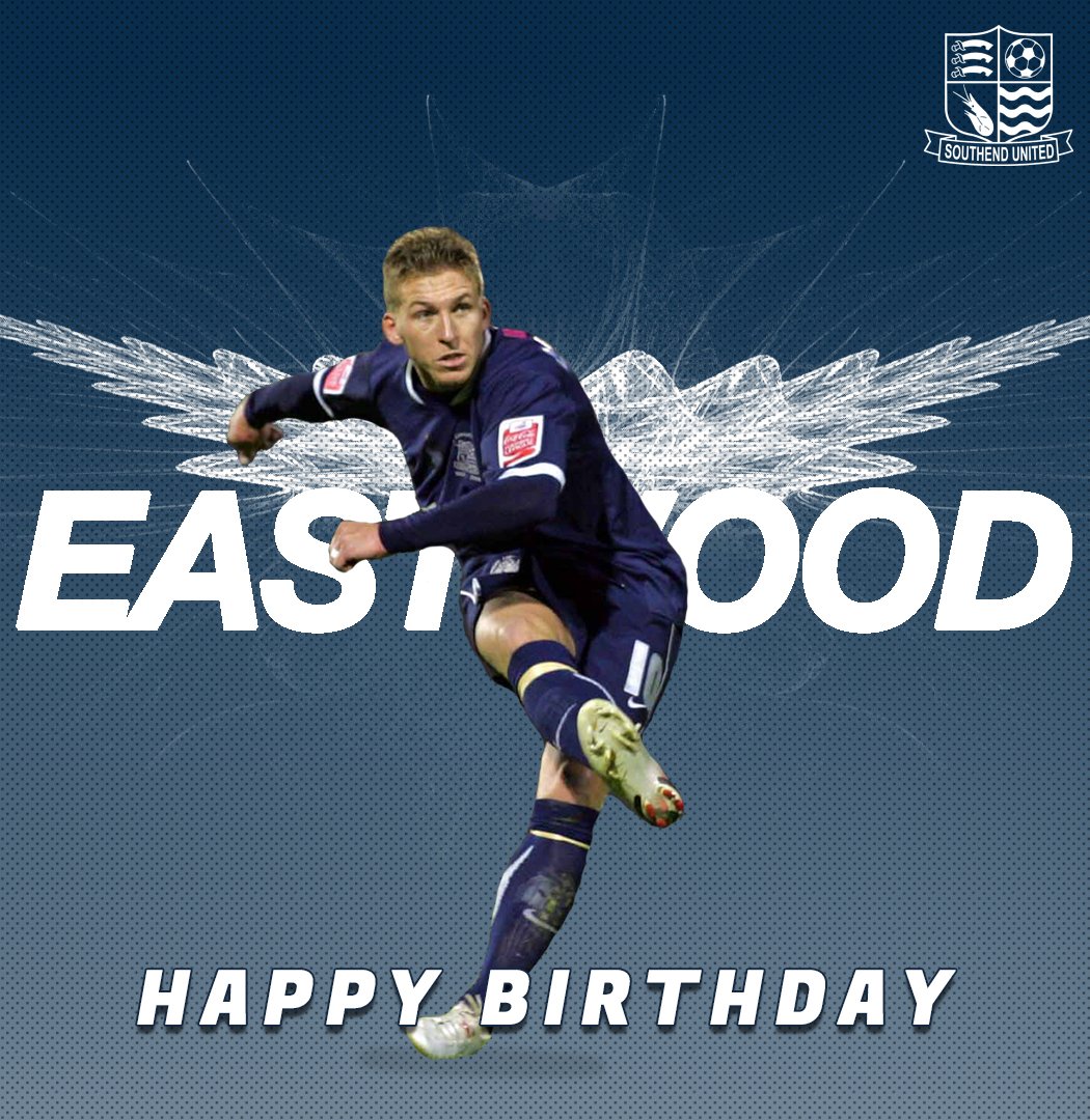  We would also like to wish a very Happy Birthday to Southend legend Freddy Eastwood!     