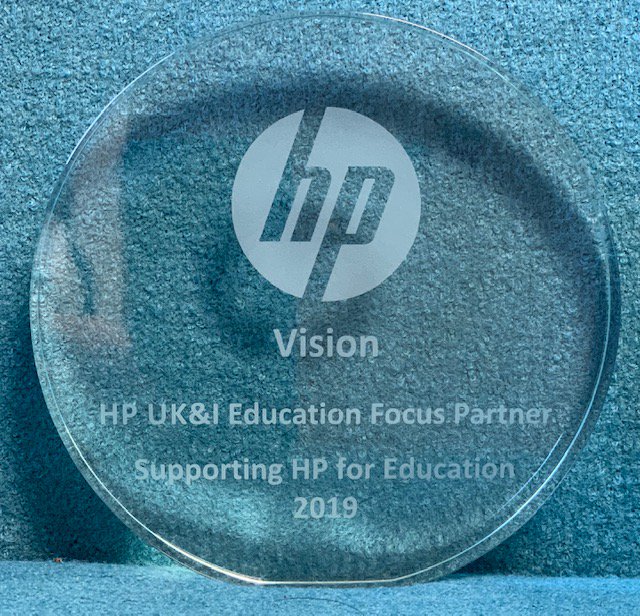 VISIONPLC's tweet photo. Fantastic focus, commitment and support from @HP on Education and enablement of technology for learning in schools, colleges and universities.  We are recognised as @HP key partner and part of their Education strategy. #education #itstrategy #HPfE https://t.co/TT0emhRVPt