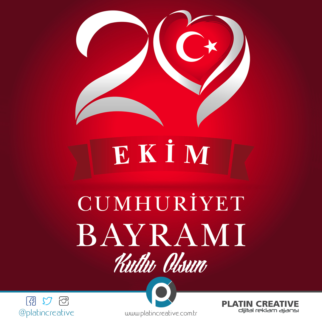 29 Ekim Cumhuriyet Bayramımız Kutlu Olsun!

#platincreative #CumhuriyetBayramı #29ekim #Atatürk