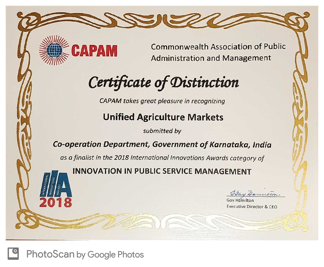 RemslPvt's tweet photo. #CAPAM2018 International innovation Awards for @RemslPvt won  under Innovation in Public Service Management and over all award out of 12 projects. https://t.co/vqhffUEQCU