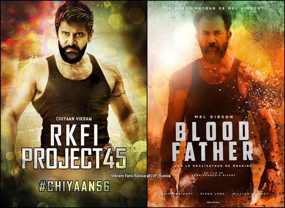 indran_pics's tweet photo. Before a special update of #RKFIProduction45 we're trying to guess what the next #ChiyaanVikram & @RajeshMSelva movie will be...
movie #Bloodfather
Guys, what do you think about? 😉
#Chiyaan #Vikram @RKFI @GhibranOfficial @aksharahaasan1 #rkfip45 https://t.co/NgKEAclk9z